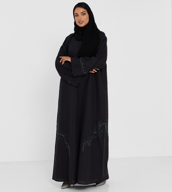 Embellished Long Sleeve Abaya