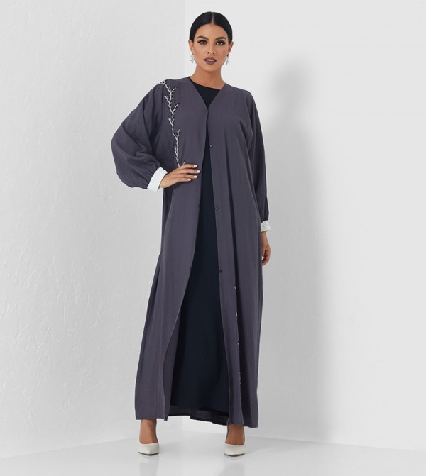 Embellished Long Sleeves Abaya 
