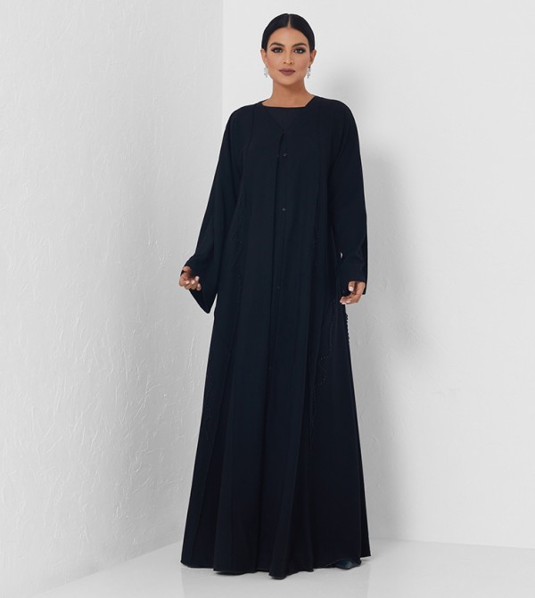 Embellished Long Sleeve Abaya