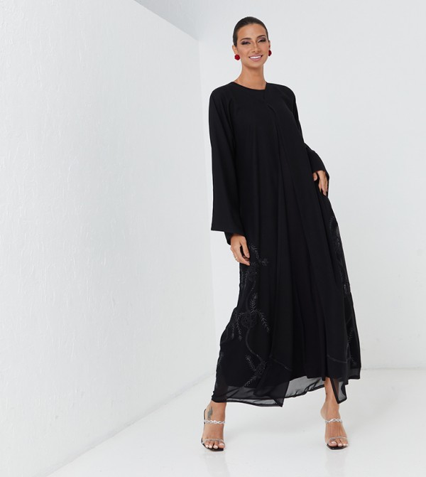 Embroidered Long Sleeves Abaya