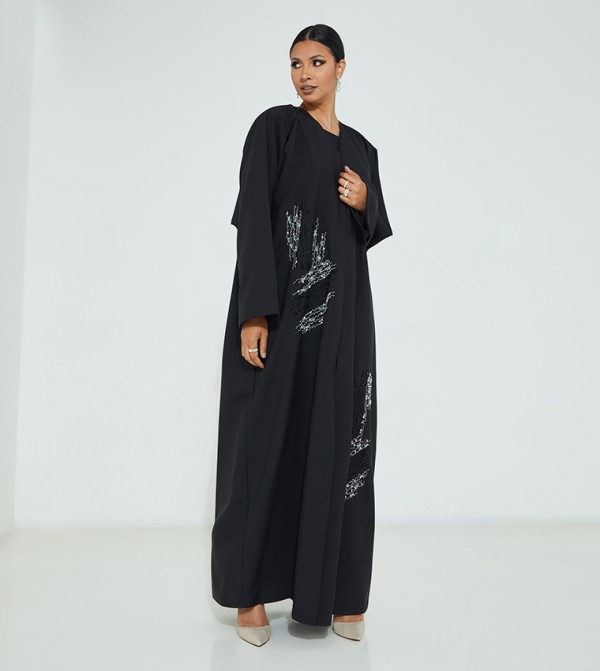 Hand Embroidered Occasional Abaya
