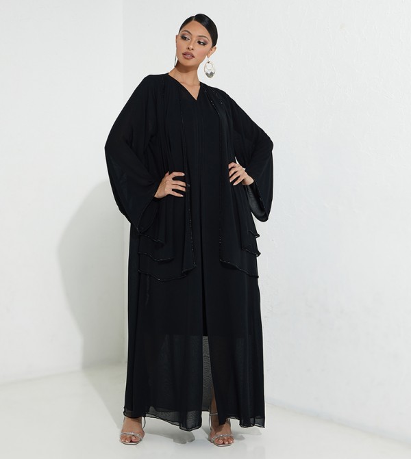 Hand Embroidered Occasional Abaya