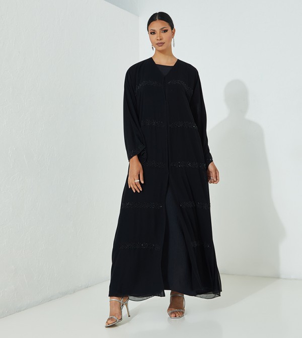 Hand Embroidered Occasional Abaya