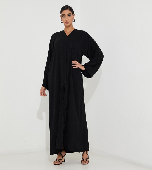 Embroidered Casual Abaya