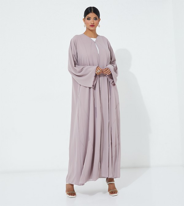 Long Sleeves Hand Work Detailed Abaya