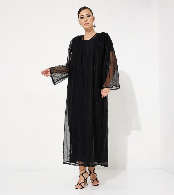 Embellished Long Sleeves Abaya