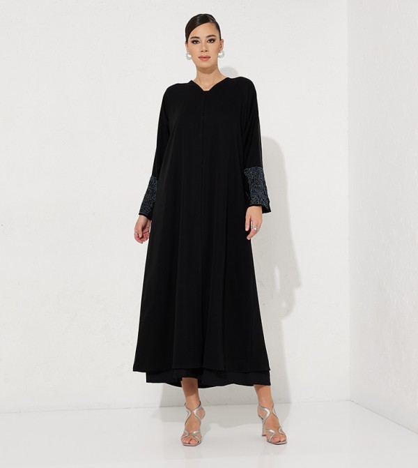 Embellished Long Sleeves Abaya