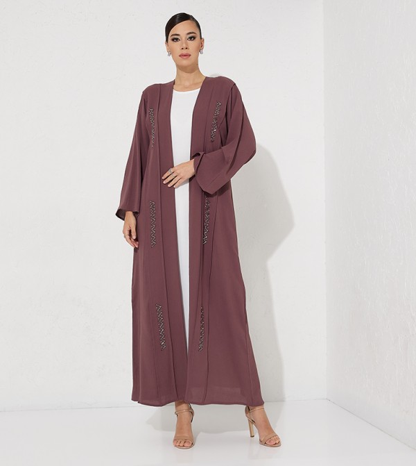 Embellished Long Sleeves Abaya