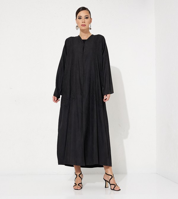 Embellished Long Sleeves Abaya