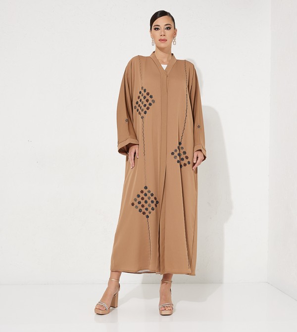 Embellished Long Sleeves Abaya