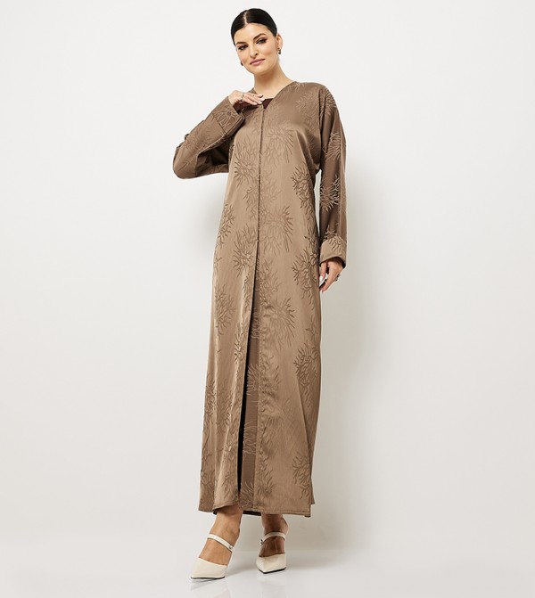 Embroidered Long Sleeves Abaya