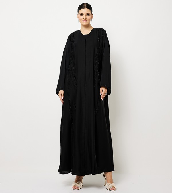 Embellished Long Sleeves Abaya