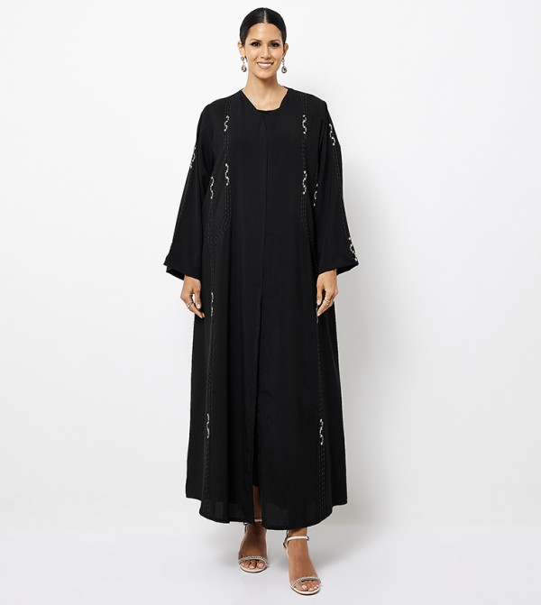 Embellished Long Sleeves Abaya