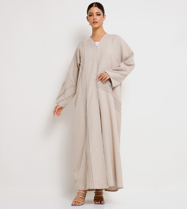 Embroidered Long Sleeves Abaya