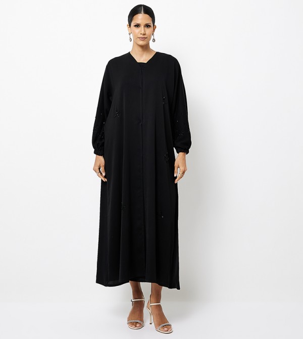 Embellished Long Sleeves Abaya