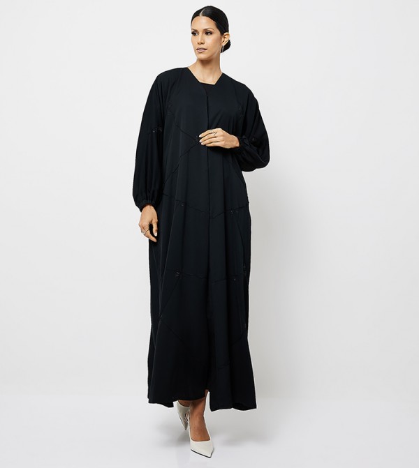 Embellished Long Sleeves Abaya