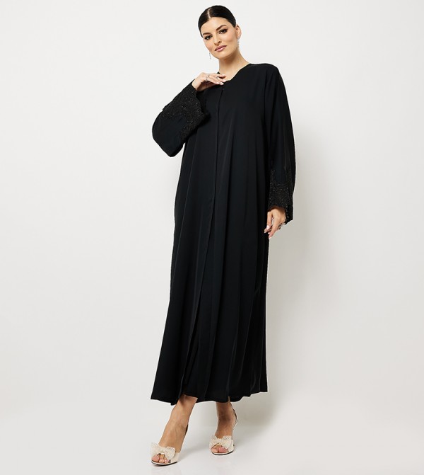 Embellished Long Sleeves Abaya