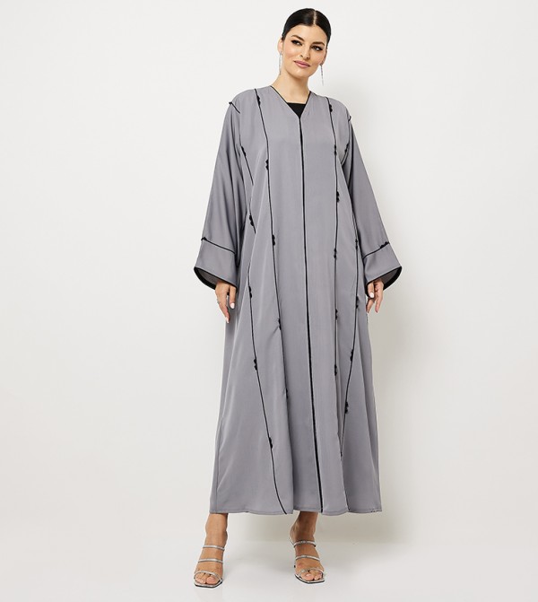 Embroidered Long Sleeves Abaya