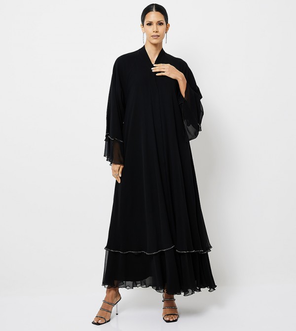 Embellished Long Sleeves Abaya