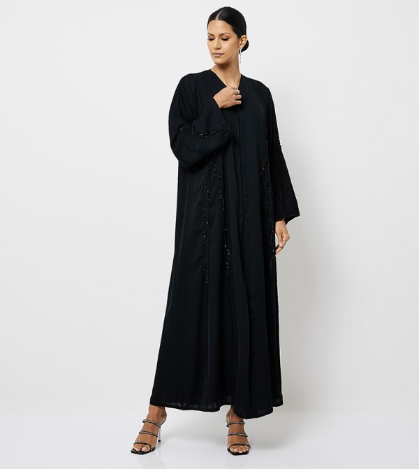 Embellished Long Sleeves Abaya