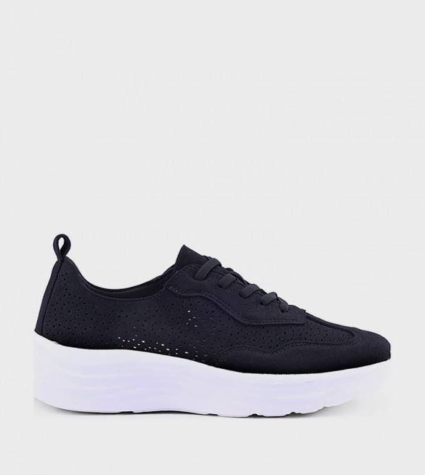 Perforated Lace Up Shoes
