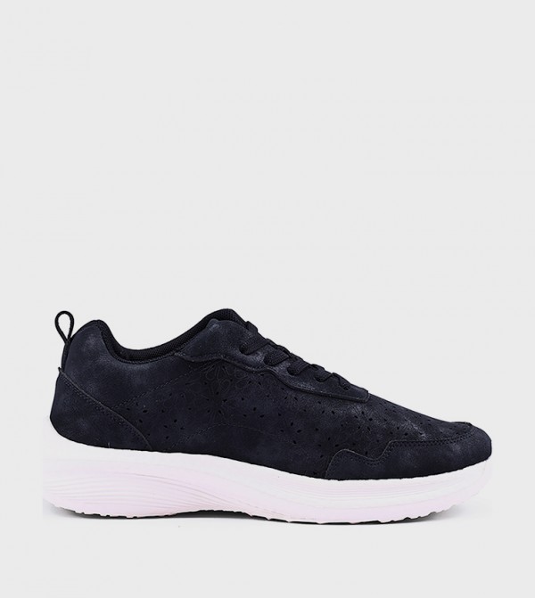 Cut-Out Lace Up Casual Shoes