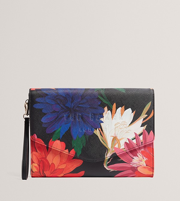 Buy Ted Baker AMARSAY Floral Print Dahlia Clutch Bag In Multiple