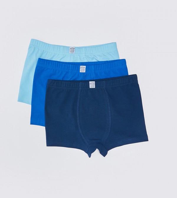 3 PACK OF BASIC BOXERS - Navy blue