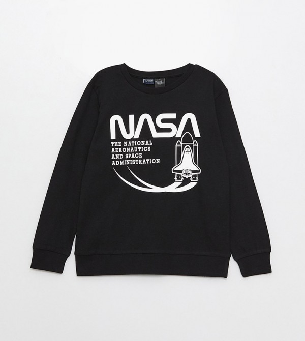 Buy LC Waikiki Boy s Nasa Printed Long Sleeves Sweatshirt In