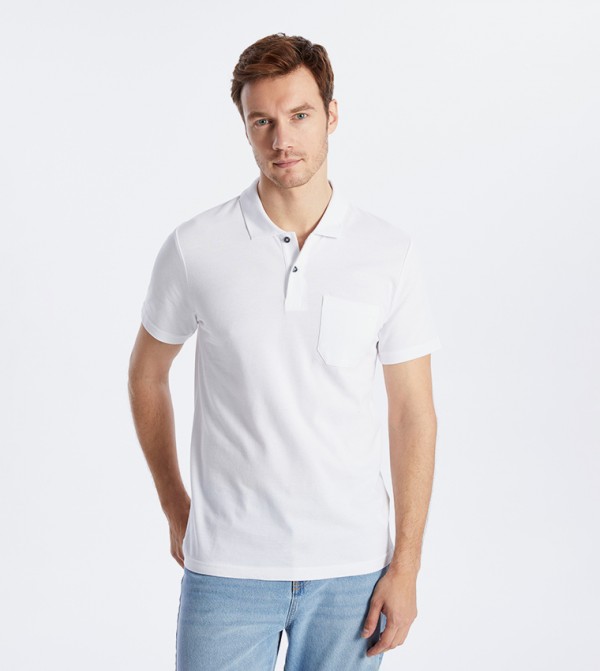 Solid Short Sleeves Polo T-Shirt