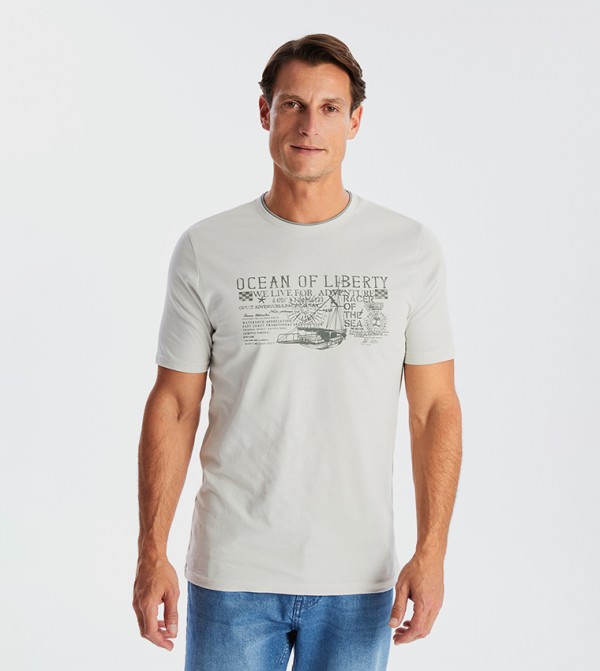 Printed Short Sleeves T-Shirt