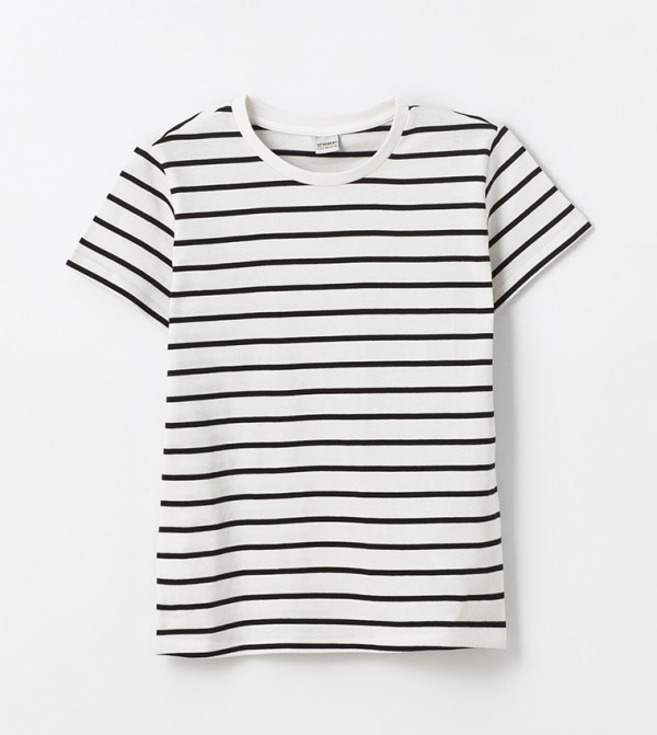 Striped Short Sleeves T-Shirt