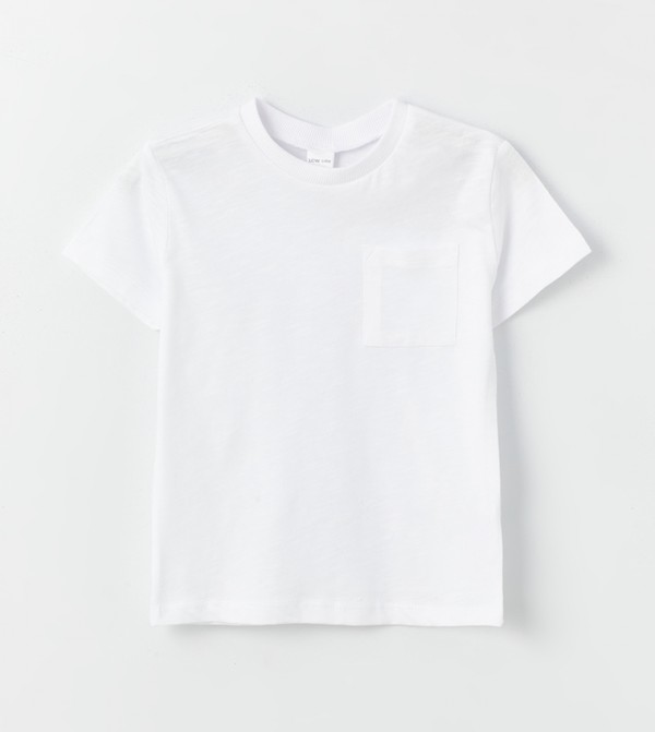 Solid Crew Neck T-Shirt