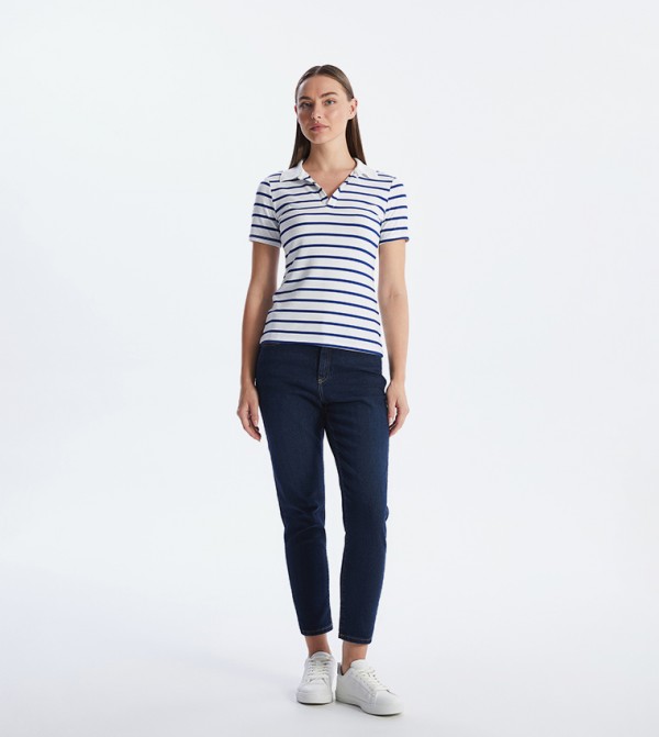 Washed Slim Fit Jeans