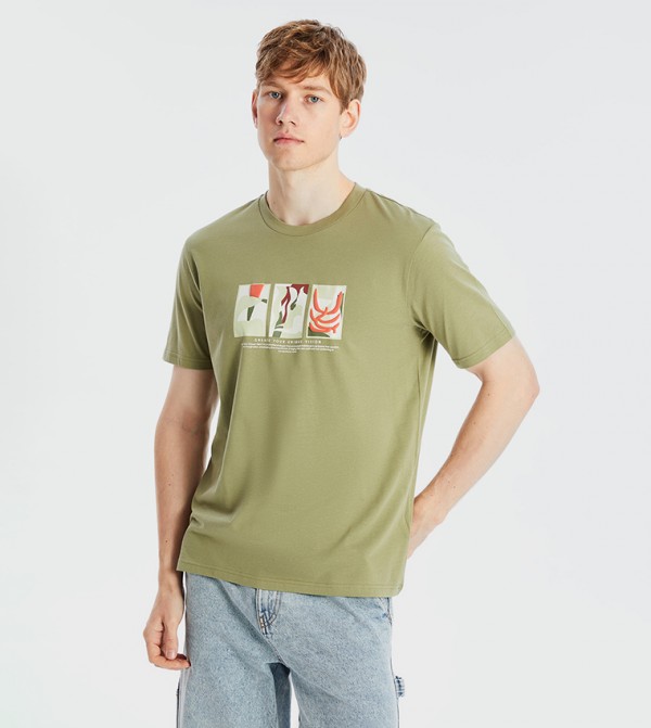 Printed Short Sleeves T-Shirt