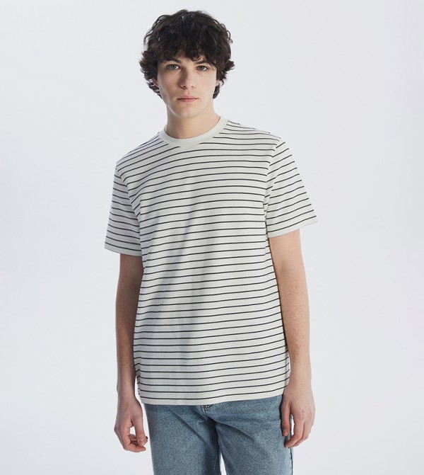 Striped Short Sleeves T-Shirt