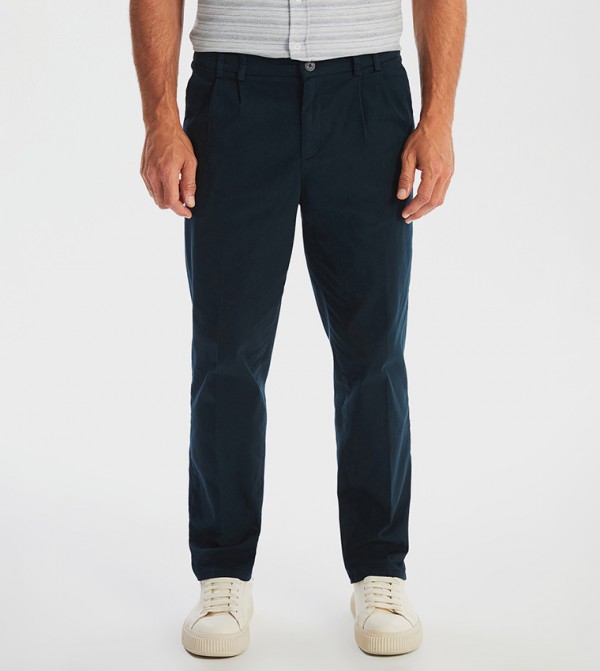 Solid Slim Fit Chino Pants