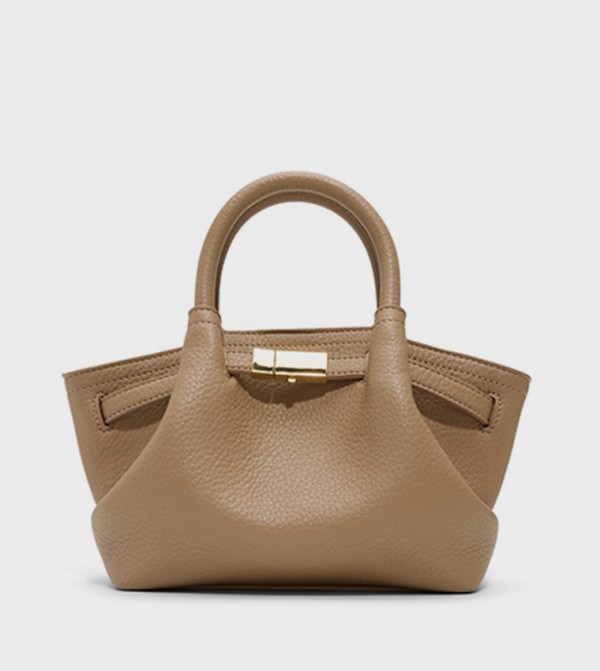 SABRIINA Textured Handheld Bag
