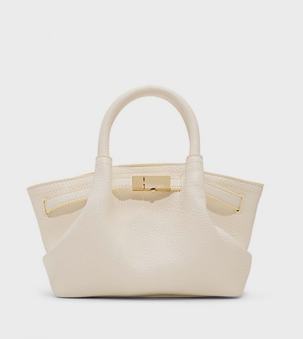 SABRIINA Textured Handheld Bag