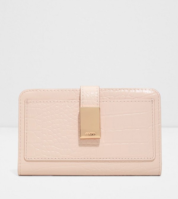 SANDGATE Croc Textured Bi-Fold Wallet