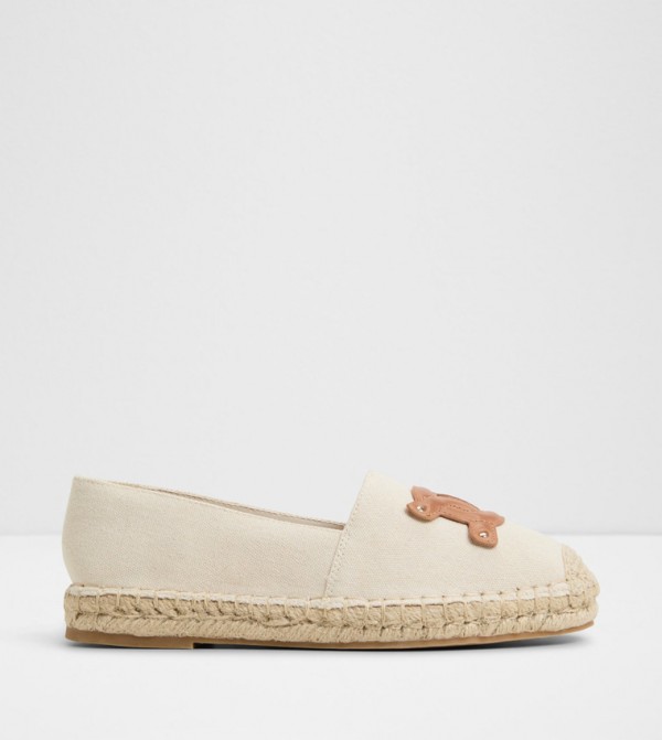 SANTACLARA Applique Detail Espadrille Slip-On Shoes
