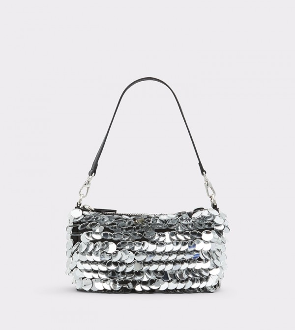 SEQUINA Embellished Shoulder Bag