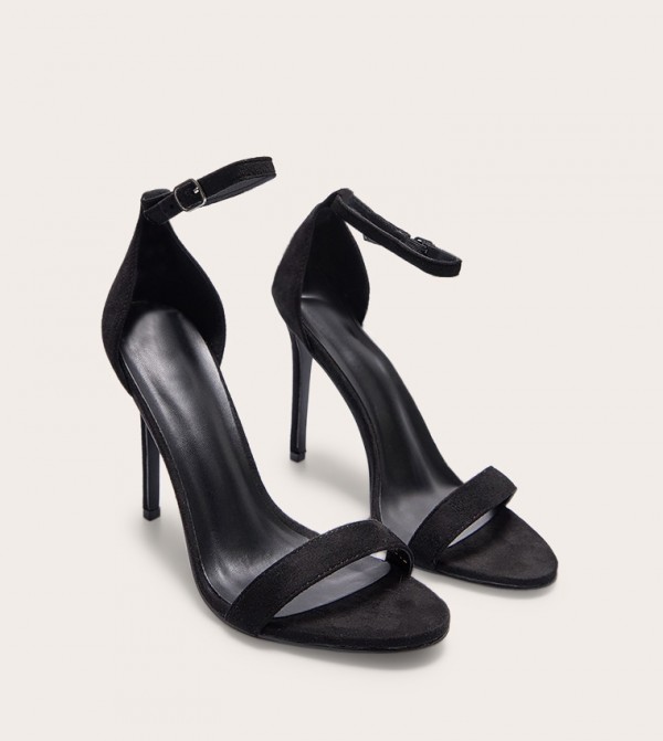 Clover Strap Heeled Sandals