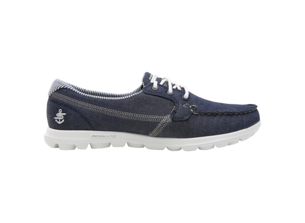Boat Shoes Skechers On The Go Denim Skechers Shoes Skechers On The