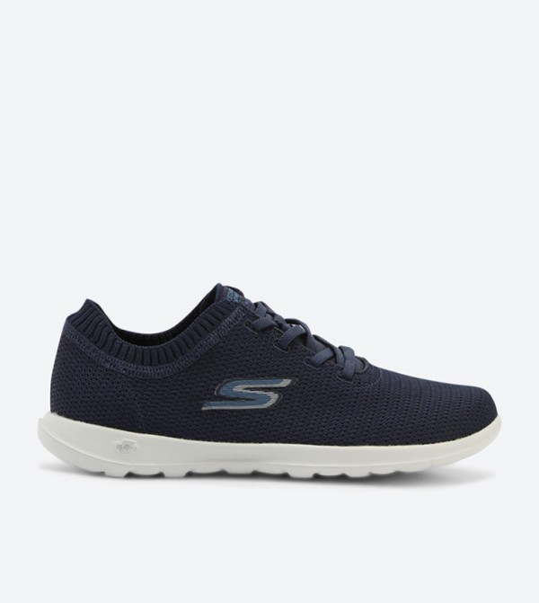 Go Walk Lite Daffodil Sneakers - Navy SK15461-NVBL