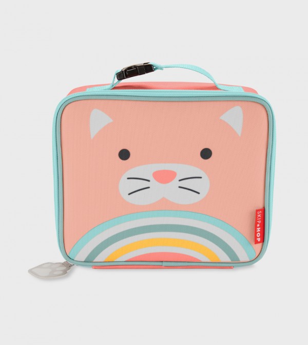 Zip-Around Lunch Bag - Cat