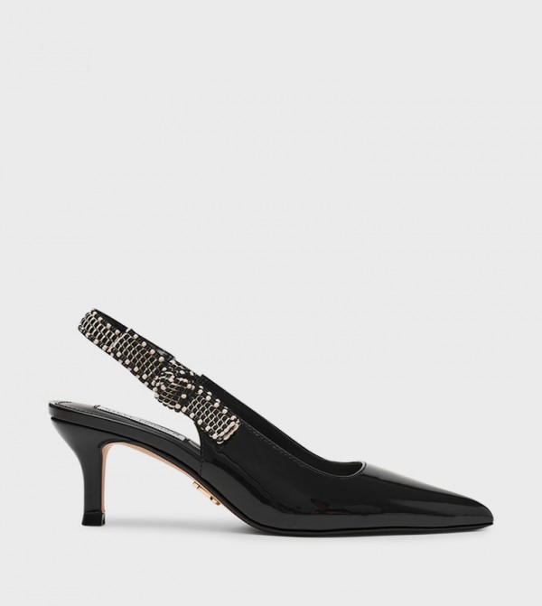 ENSEMBLE Pointed Toe Slingback Pumps