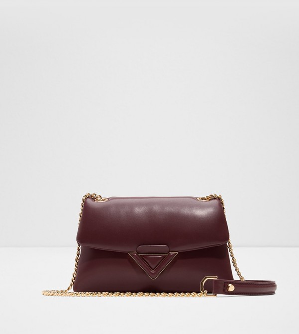 SOFTPUFF Textured Flap Crossbody Bag