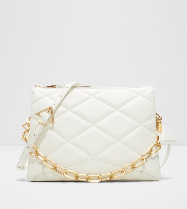 SOFTQUILT Chain Detail Crossbody Bag
