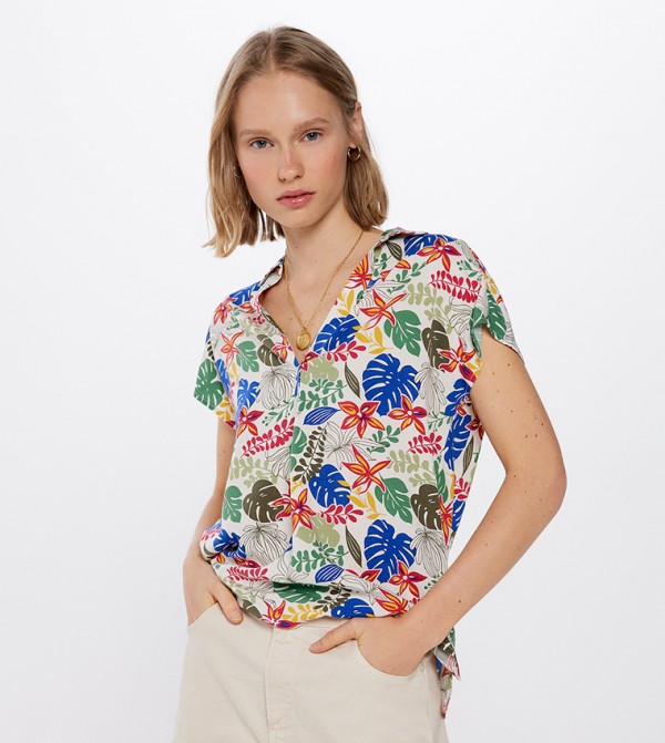 Printed Short Sleeves Shirt